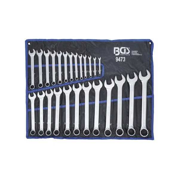 Jeu de clÃ©s mixtes en pouce 1/4" â€“ 1 1/4" 25 piÃ¨ces