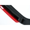 Becquet d'extension de lÃ¨vre de pare-chocs avant adaptÃ© pour VW Golf 7.5 Facelift (2017-2020) noir brillant/rouge