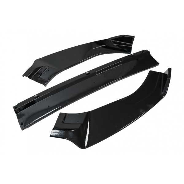 Becquet d'extension de lÃ¨vre de pare-chocs avant adaptÃ© pour VW Golf 7.5 Facelift (2017-2020) noir piano