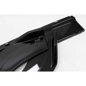 Becquet d'extension de lèvre de pare-chocs avant adapté pour VW Gol...