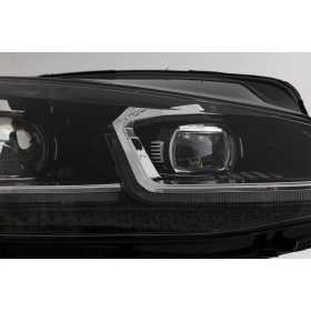 Phares LED pour VW Golf 7.5 VII 17 17+ R Look Clignotants Séquentie...