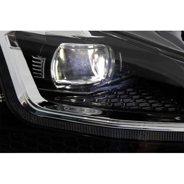 Phares LED pour VW Golf 7.5 VII 17 17+ R Look Clignotants Séquentie...