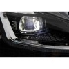 Phares LED pour VW Golf 7.5 VII 17 17+ R Look Clignotants Séquentie...