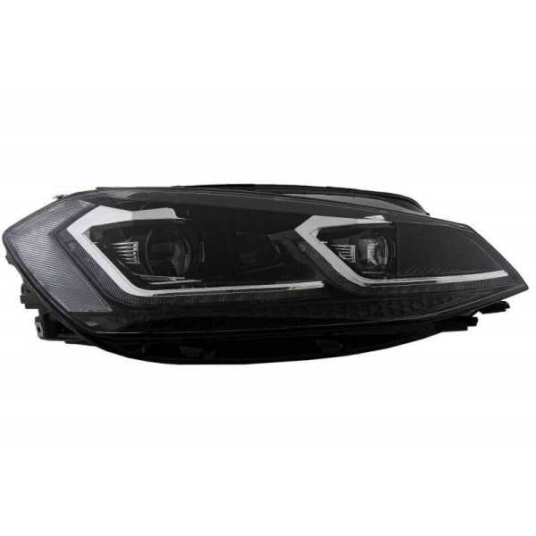 Phares LED pour VW Golf 7.5 VII 17 17+ R Look Clignotants Séquentie...