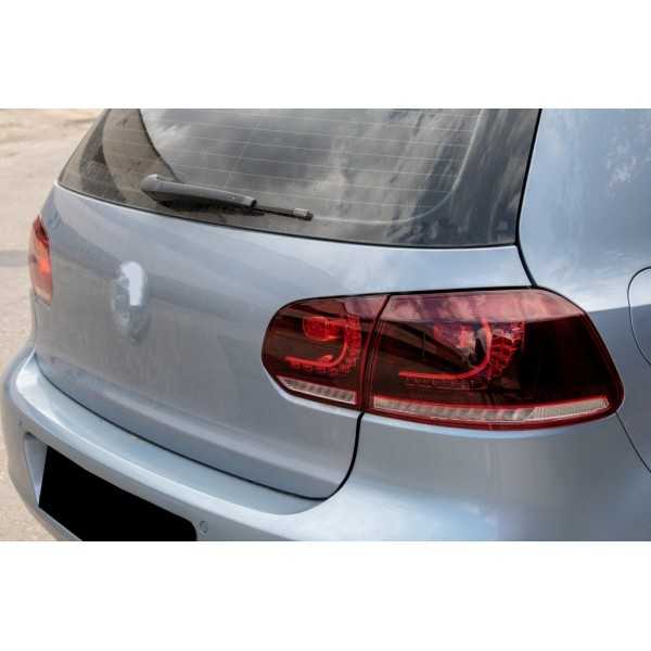 Feux ArriÃ¨res Full LED pour VW Golf 6 VI 08-13 Cerise Rouge R20 GTI Look LHD/RHD