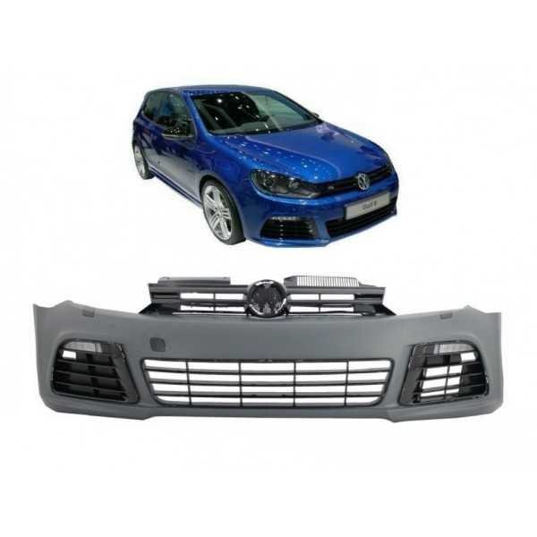 Pare-choc Avant pour VW Golf 6 Mk6 VI 2008-2013 Look LED Feu Brouil...