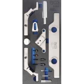 Insert de servante d'atelier 1/3 : Coffret de calage pour Opel Saab Chevrolet 2 0l / 2 4l