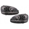Phares pour VW Golf 5 V 03-07 Jetta 05-10 GTI R32 Look Xenon Chrome...