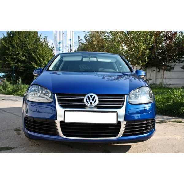 Pare-chocs pour VW Golf V 5 03-07 Jetta Mk5 R32 Look Grille Aluminium BrossÃ©