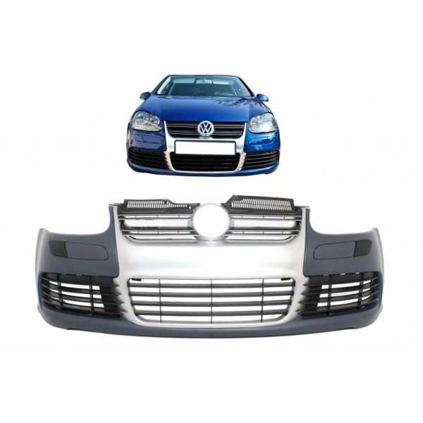 Pare-chocs pour VW Golf V 5 03-07 Jetta Mk5 R32 Look Grille Alumini...