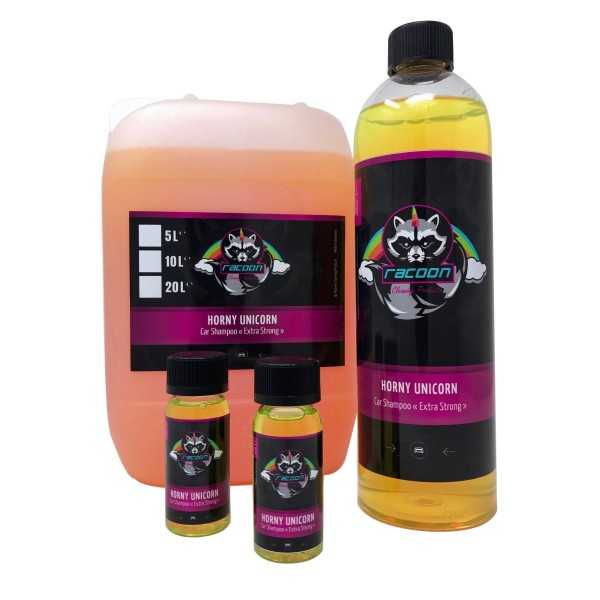 HORNY UNICORN Car Shampoing / Extra Fort - 5.000ml | Racoon | Shamp...