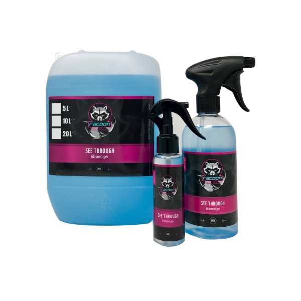SEE THROUGH Nettoyant vitres- 10.000ml | Racoon | Nettoyant Vitre