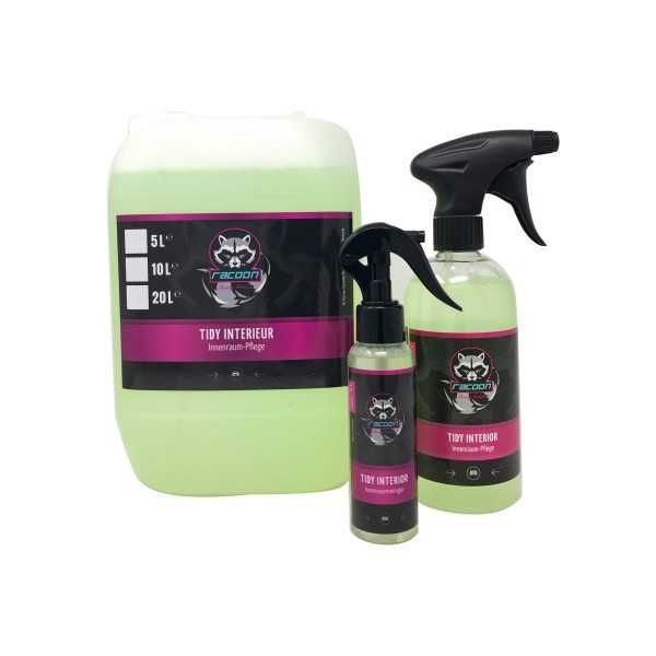 TIDY INTERIOR Nettoyant pour l’intérieur - 5.000ml | Racoon | Netto...