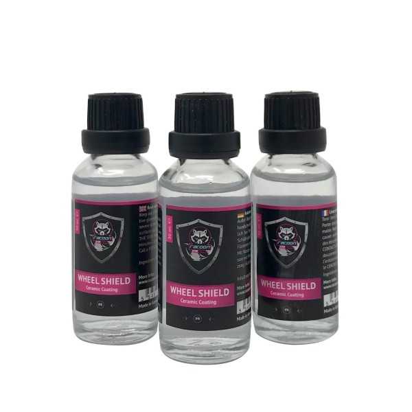 WHEEL SHIELD Scellant pour les jantes - 30ml | Racoon | Cire à Pneu