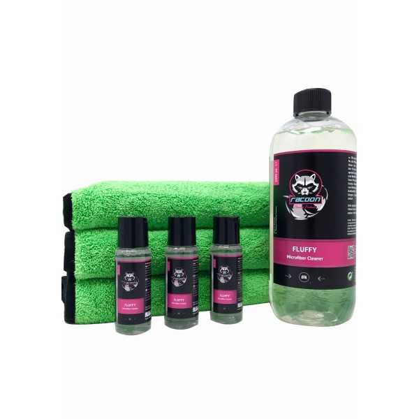 Serviette de Séchage de Voiture RC | Racoon | Chiffon & peau Chamois