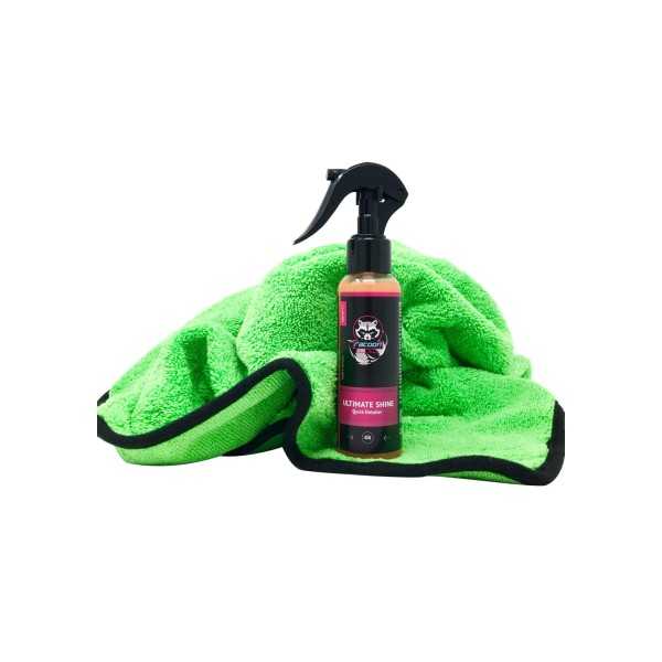 Serviette de Séchage de Voiture RC | Racoon | Chiffon & peau Chamois