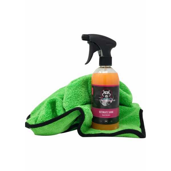 Serviette de Séchage de Voiture RC | Racoon | Chiffon & peau Chamois