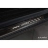 Seuil de porte en acier inoxydable noir pour Subaru Forester (SK) 2...