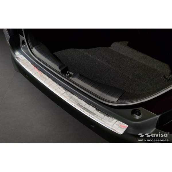 Protecteur de pare-chocs arrière en acier inoxydable pour Honda Jaz...