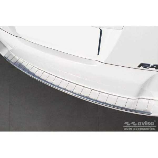 Protection de seuil arrière inox sur mesure pour Toyota RAV-4 III 2...