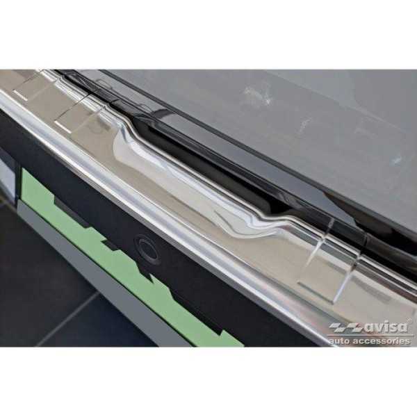 Protection de seuil arrière inox sur mesure pour Dacia Spring 2020-...