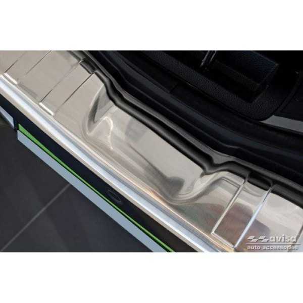 Protection de seuil arrière inox sur mesure pour Dacia Spring 2020-...