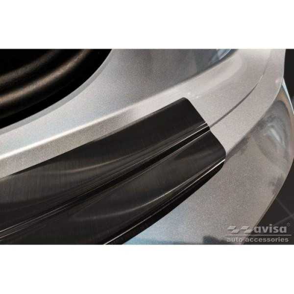 Protection de seuil arrière inox noir sur mesure pour Audi Q5 Sport...