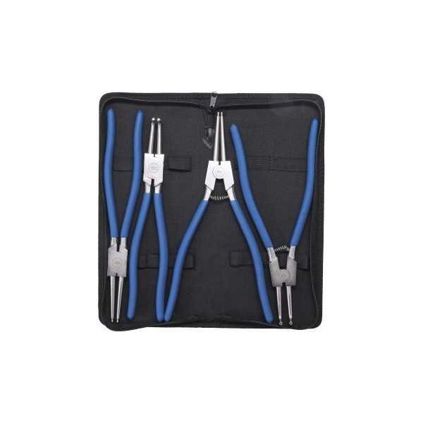 Jeu de pinces Ã  circlips 300 mm 4 piÃ¨ces