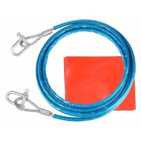 CÃ¢ble de remorquage en acier 3T