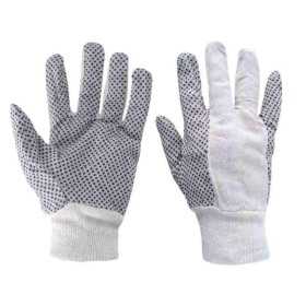Gants de travail en denim tachetÃ©