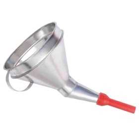 Entonnoir en mÃ©tal avec embout en plastique