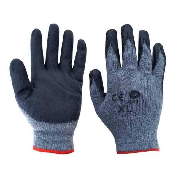 Gants de travail caoutchoutÃ©s