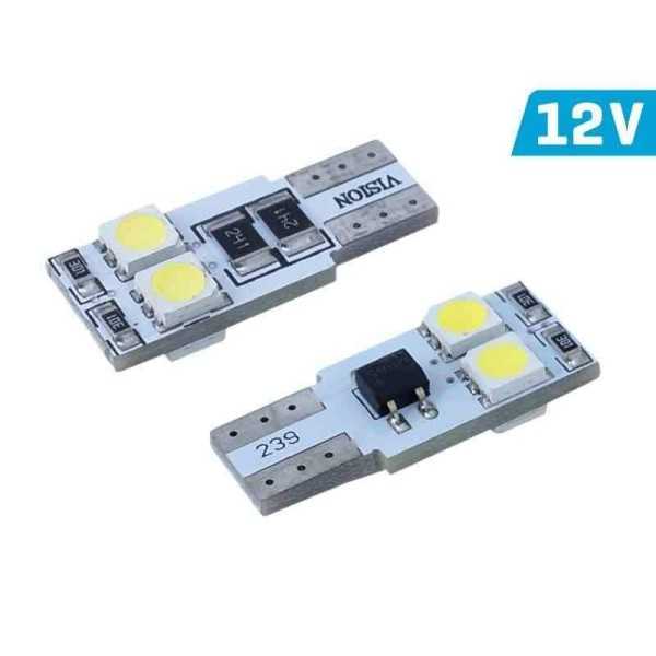 Lampe VISION W5W (T10) 12V 4x 5050 SMD LED