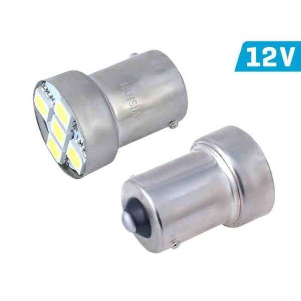 Ampoule VISION R5W   R10W BA15s 12V 5x 5050 SMD LED