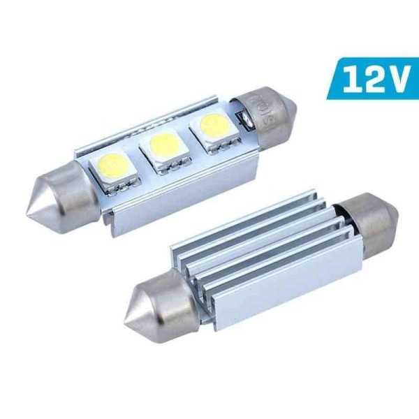 Lampe VISION Festoon SV8.5 41mm 12V 3x 5050 SMD LED