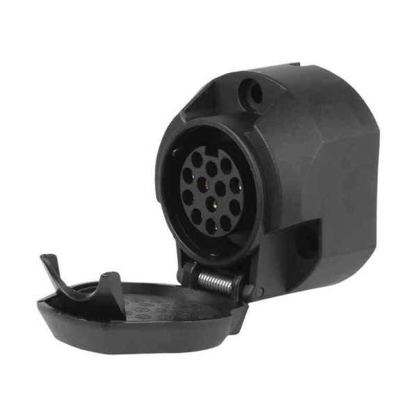 Prise de remorque 13 broches en plastique