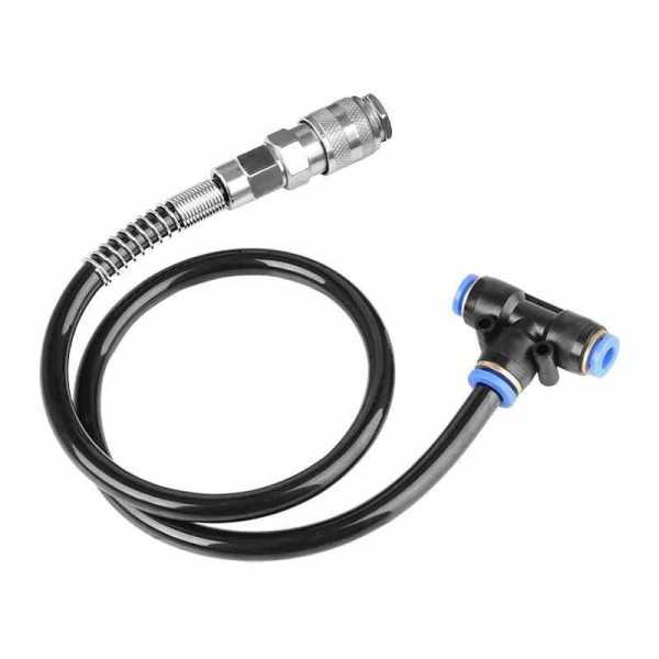 TÃ©-rÃ©ducteur pneumatique avec tuyau 12 mm   6 mm   6 mm