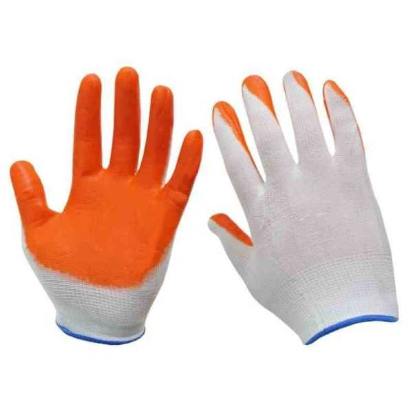 Gants de travail tricotÃ©s en nitrile