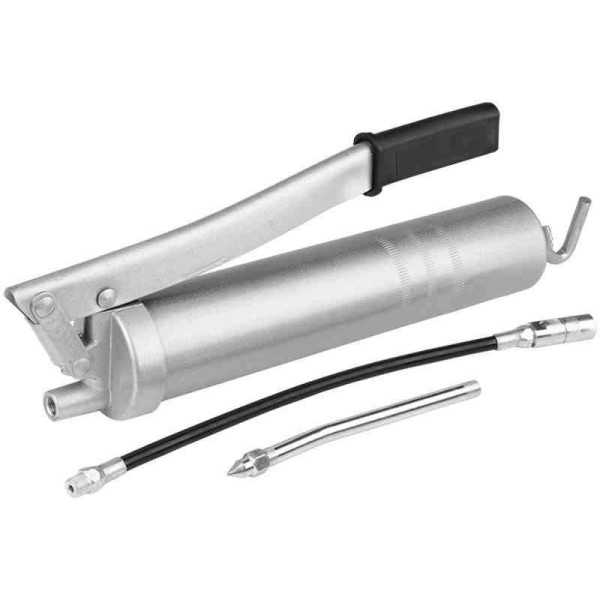 Pistolet graisseur 500g avec embout flexible et rigide