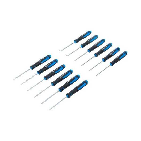 Jeu de crochets et tournevis mÃ©canique de prÃ©cision 12 piÃ¨ces