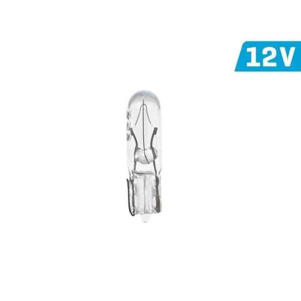 Lot de 10 Ampoules VISION W1.2W T5 12V 1.2W W2x4.6D