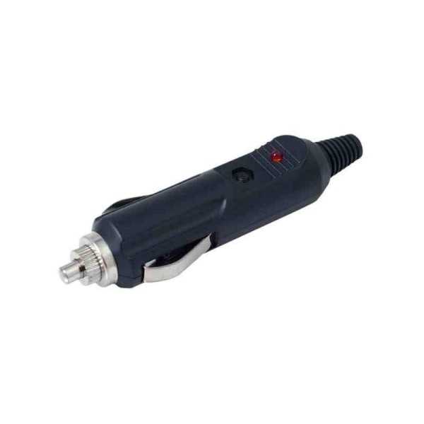 Fiche EURO avec une diode et un fusible pour une prise 12 24V