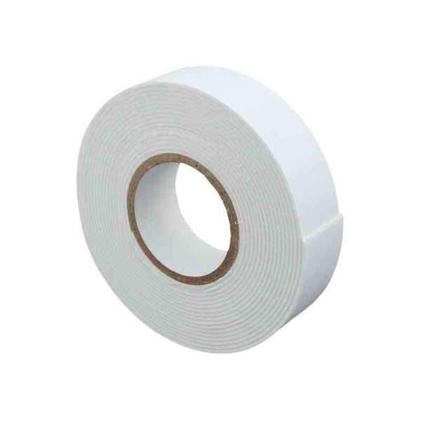 Ruban mousse double face 1mm x 19mm x 3m