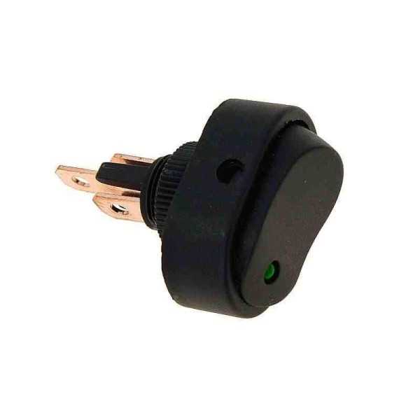 Interrupteur Ã©lectrique DC avec LED verte