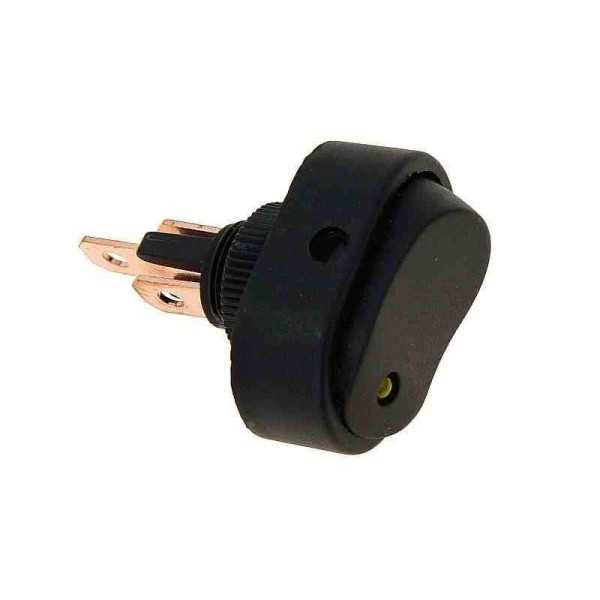 Interrupteur Ã©lectrique DC avec LED jaune