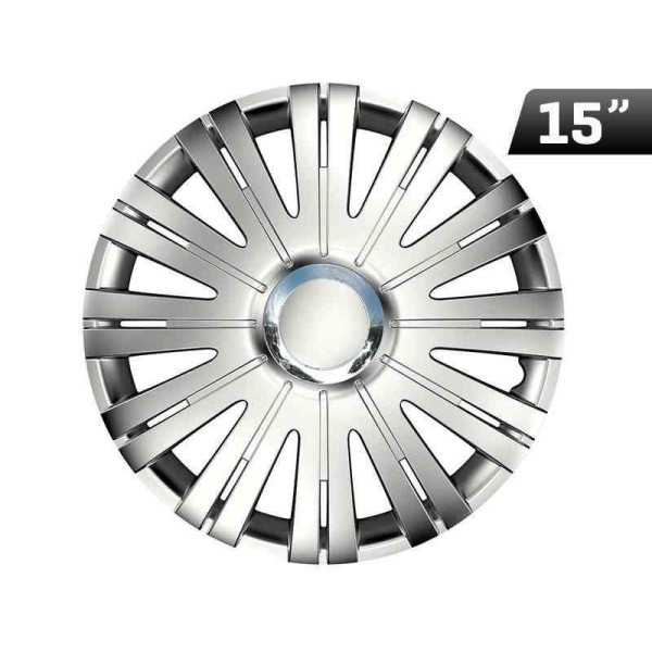 Enjoliveur 15 Pouces argent RC actif