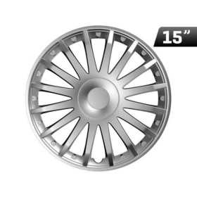 Enjoliveur cristal argent 15 Pouces 1 pc.