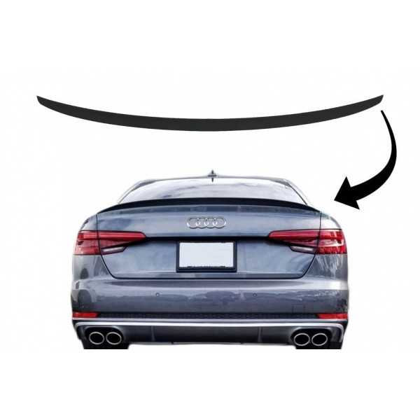 Becquet de coffre pour AUDI A4 B9 Berline 2016+ Plastique ABS non peint