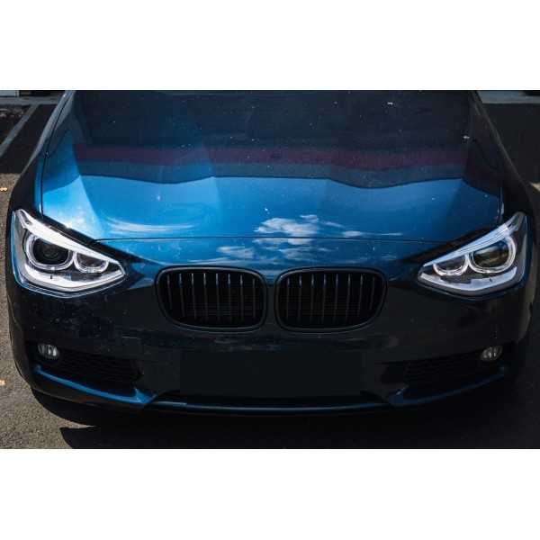 Phares LED DRL Angel Eye sur mesure pour BMW SÃ©rie 1 F20 F21 (2011-2014) Noir