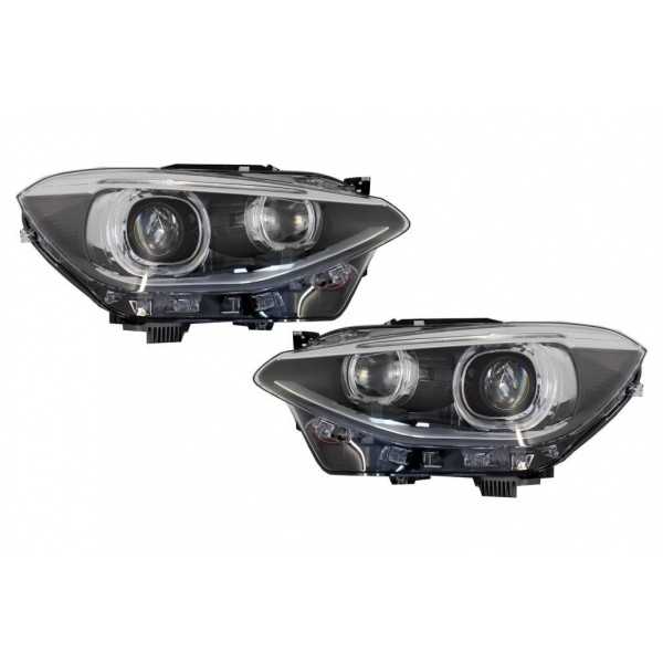 Phares LED DRL Angel Eye sur mesure pour BMW Série 1 F20 F21 (2011-...